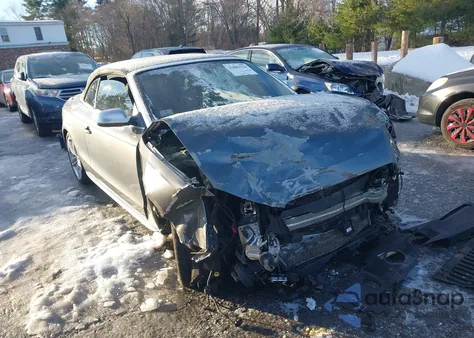 2012 Audi S5 3.0 Premium Plus from USA, damaged, VIN WAUCGAFH7CN007625